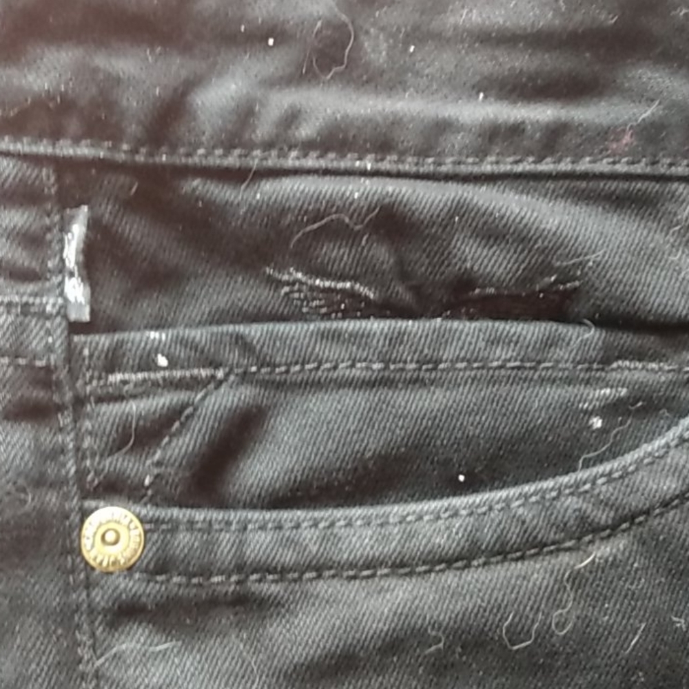 Black Robin's Jean long flap with Gold swarovski - Picture 8 of 10